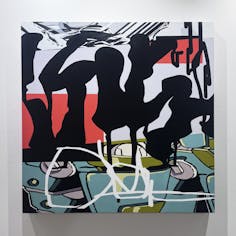 Tシャツ、垂れたスプレー、ロボットのGIF